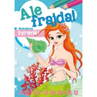 9788379157686 Malowanka A4 Ale frajda Wykoloruj syrenki SKRZAT 157686 SK SKRZAT