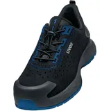 Uvex S1 PUR W11 6813842 Sicherheitshalbschuh S1 Schuhgröße (EU): 42 Schwarz, Blau 1 Paar