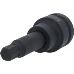 KS Tools 1" Kraft-Bit-Stecknuss Innensechskant, lang, 17mm