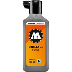 Nachfülltinte One4All für Permanentmarker 180ml graublau dunkel