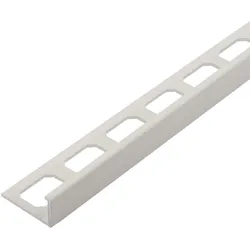 Winkelabschlussprofil Aluminium strukturbeschichtet dolomit | 10,0 mm