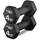 trex sport Kurzhanteln Set Gusseisen-Neopren 2×4 kg schwarz