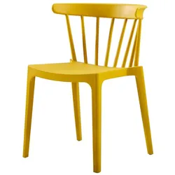 Stühle in Gelb Kunststoff (2er Set)