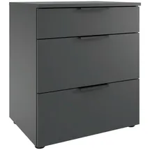 WIMEX Nachtschrank Oxford 54 x 41 x 70 cm Schwarz