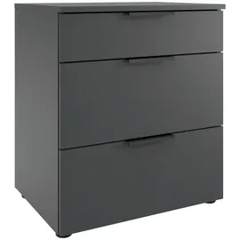 WIMEX Nachtschrank Oxford 54 x 41 x 70 cm Schwarz