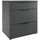 WIMEX Nachtschrank Oxford 54 x 41 x 70 cm Schwarz