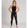 Arena Badeanzug Damen Schwarz/Fluo Gelb 32