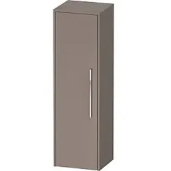 Duravit D-Code Halbhochschrank DC1338L10430000 Griff Chrom, Basalt Matt, 400x1320x36 mm