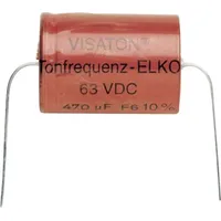 Visaton  Bipolar Elco 470 UF Lautsprecher Kondensator 470 μF