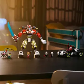 LEGO DREAMZzz Coopers Tiger-Mech und Zero's Hot Rod Auto