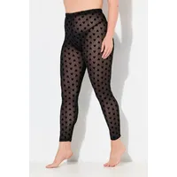 Ulla Popken Strumpfhose in schwarz | 54-56
