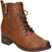 Mustang Damen Schnürstiefelette in klassischem Look, Gr. 41 -