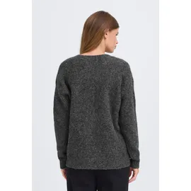 Oxmo V-Ausschnitt-Pullover Grau S