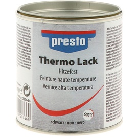 PRESTO 287664 Thermo-Lack schwarz 600°C 250 ml