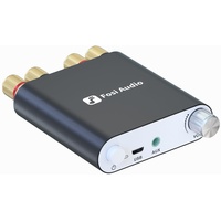 Fosi Audio ZK-1002D Mini Verstärker Bluetooth, 100W×2 Mini HiFi Verstärker 2.0 Kanal mit Bluetooth/USB/AUX-Eingängen, PC Audio Verstärker für Passive Lautsprecher/PC/Tablet