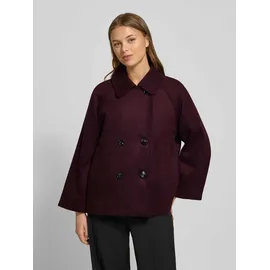 More & More Relaxed Fit Jacke mit Viskose-Anteil, Bordeaux, 40