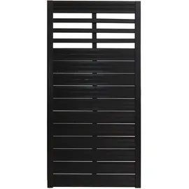 Andrewex Sichtschutzelement 90 x 180 cm Anthrazit Holz