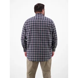 Lerros Langarmhemd »LERROS Kariertes Flanellhemd in Übergrössen