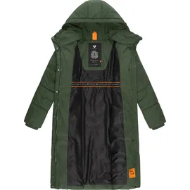 Ragwear Wintermantel "Suminka", Damen, Gr. XXXL(46), grün (olivgrün), Außenmaterial: 100% Polyester. Innenfutter: 100% Polyester.