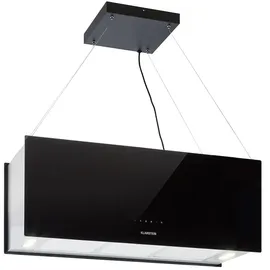 Klarstein Inselhaube 90 cm Schwarz