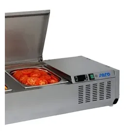Saro Kühlaufsatz mit Deckel - 1/3 GN Modell VRX 1600 S/S