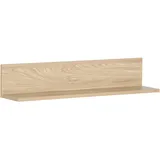 Schildmeyer Wandregal Elma 80 x 17,3 x 15,7 cm Braun