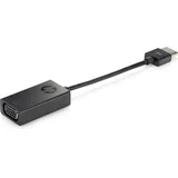 HP Hewlett Packard X1B84AA#ABB HDMI-zu-VGA-Kabeladapter Schwarz