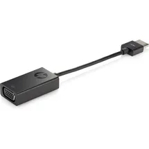 HP Hewlett Packard X1B84AA#ABB HDMI-zu-VGA-Kabeladapter Schwarz