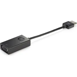 HP Hewlett Packard X1B84AA#ABB HDMI-zu-VGA-Kabeladapter Schwarz