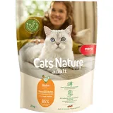 Katzenfutter Hoher Fleischanteil - mera Cats Nature Huhn - Trockenfutter getreidefrei 10kg 10kg