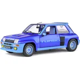 Solido - Modellauto Maßstab 1:18 Renault 5 Turbo blau