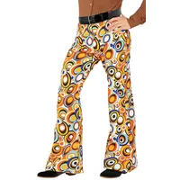 Widmann W WIDMANN MILANO Party Fashion - 70er Jahre Herrenhose, Disco Style, Schlaghose, Faschingskostüme