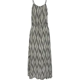LASCANA Maxikleid Schwarz/Sand 38