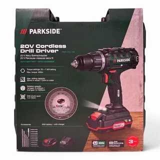 Parkside PABS 20-Li G8 mit Akku und Ladegerät