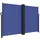 furnicato Seitenmarkise 160 x 600 cm Blau Polyester