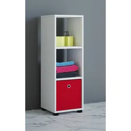 VCM Benos-3 Midischrank 31 x 93 x 30 cm Weiß