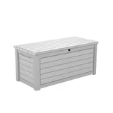 Keter Gartenbox Northwood, 623 Liter, weiß, Kissenbox Aufbewahrungsbox Truhe