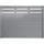 BM Massivholz Sichtschutzzaun-Element Typ 139 180 cm x 135 cm Basaltgrau