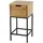 KAWOLA Nachtschrank FATY 1 Schublade 0 x 0 x 0 cm Beige
