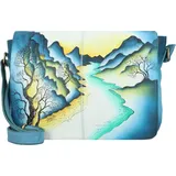 GREENLAND Nature Art+Craft Messenger Leder 36 cm handbemalt