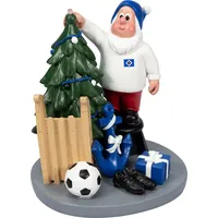 Hamburger SV HSV Gartenzwerg Zwerg Weihnachten ** Tannenbaum mit LED **, ‎30510