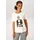Aniston CASUAL T-Shirt in wollweiß-schwarz-grau-oliv-goldfarben-rot | Gr.: 40/42,