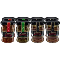La Sienna Sardellen sortiert - 90 g, 8er Pack