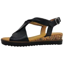 Gabor Plateau-Sandaletten Damen Schwarz 38