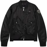 BLAUER Bomberjacke mit Reißverschlusstaschen Modell 'LAURIE', S
