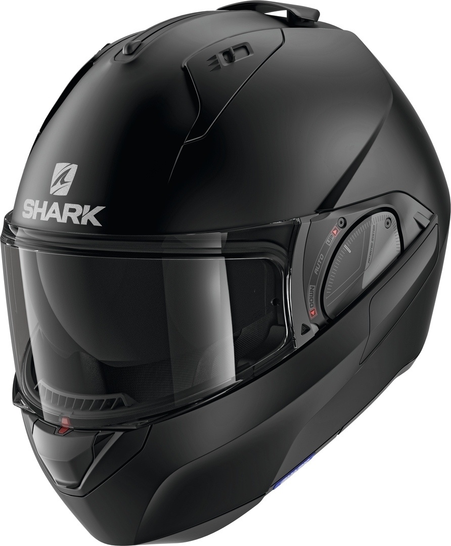 Shark Evo-ES Blank Helm, zwart, XS Voorman