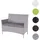 Mendler Halden 106 x 83 x 0 cm Grau
