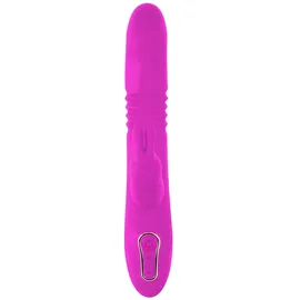 Sweet Smile Rabbitvibrator „Thrusting Pearl“ mit Stoßfunktion und Rotation, pink