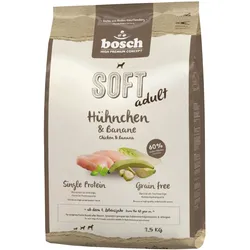 bosch Dog Hundetrockenfutter HPC Soft Hühnchen&Banane 2,5kg