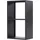 Magnus Kaminholzregal R155 Metall 45 x 30 x 80 cm Schwarz